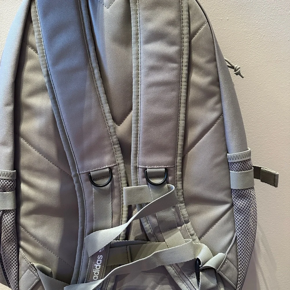 Adidas Backpack in Beige‎ ,holds 16” laptop NWT